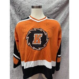 Bauer Fort Wayne Komets Hockey Jersey Team Signed Original Player Autographs